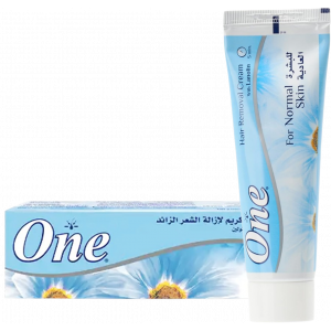 ONE HAIR REMOVAL CREAM ENRICHED WITH LANOLIN FOR NORMAL SKIN 90 GM